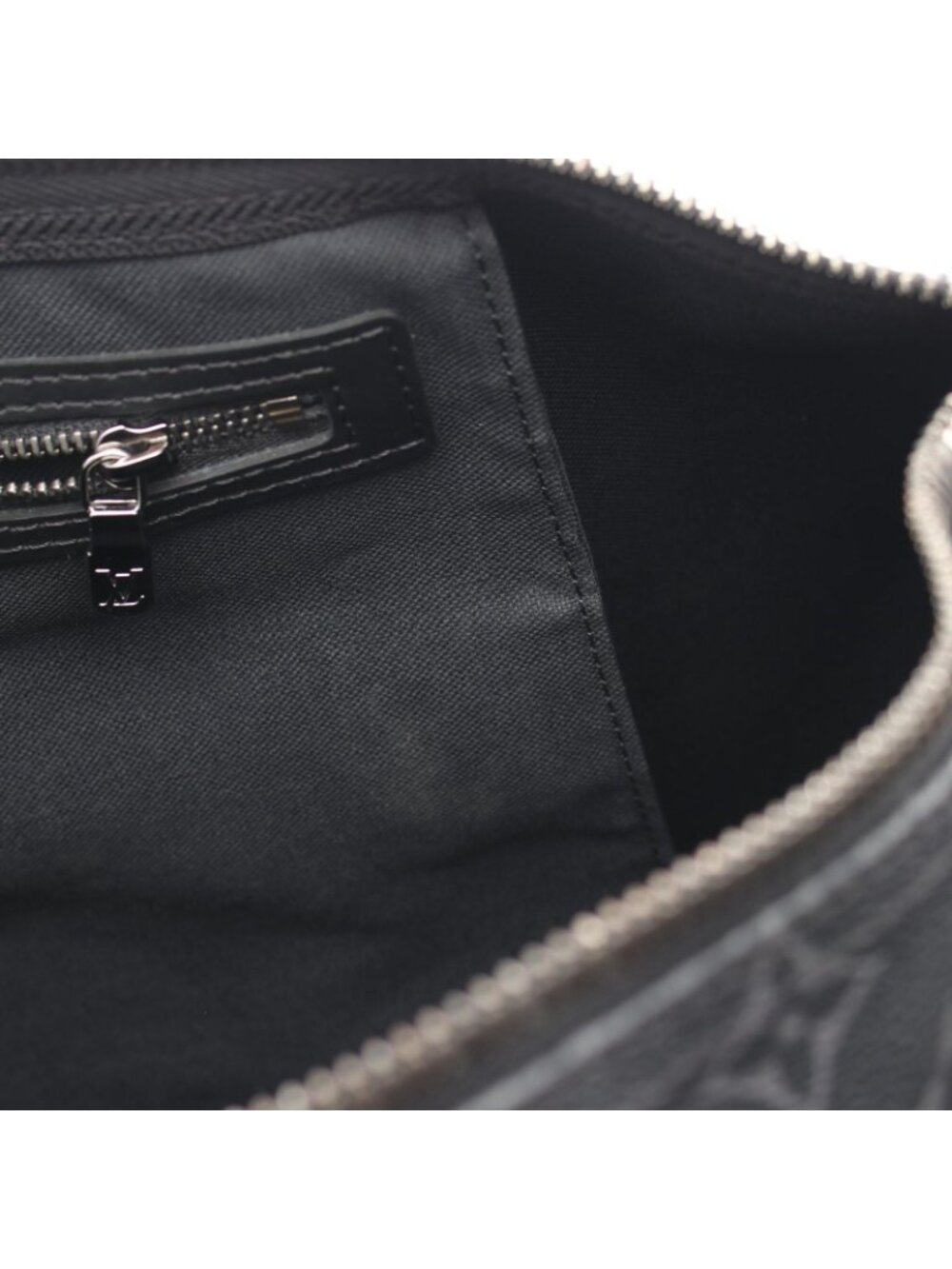 Louis Vuitton Boston Bag Keepall Bandouliere 45 Monogram Eclipse 2-Way Canvas - Picture 9 of 13